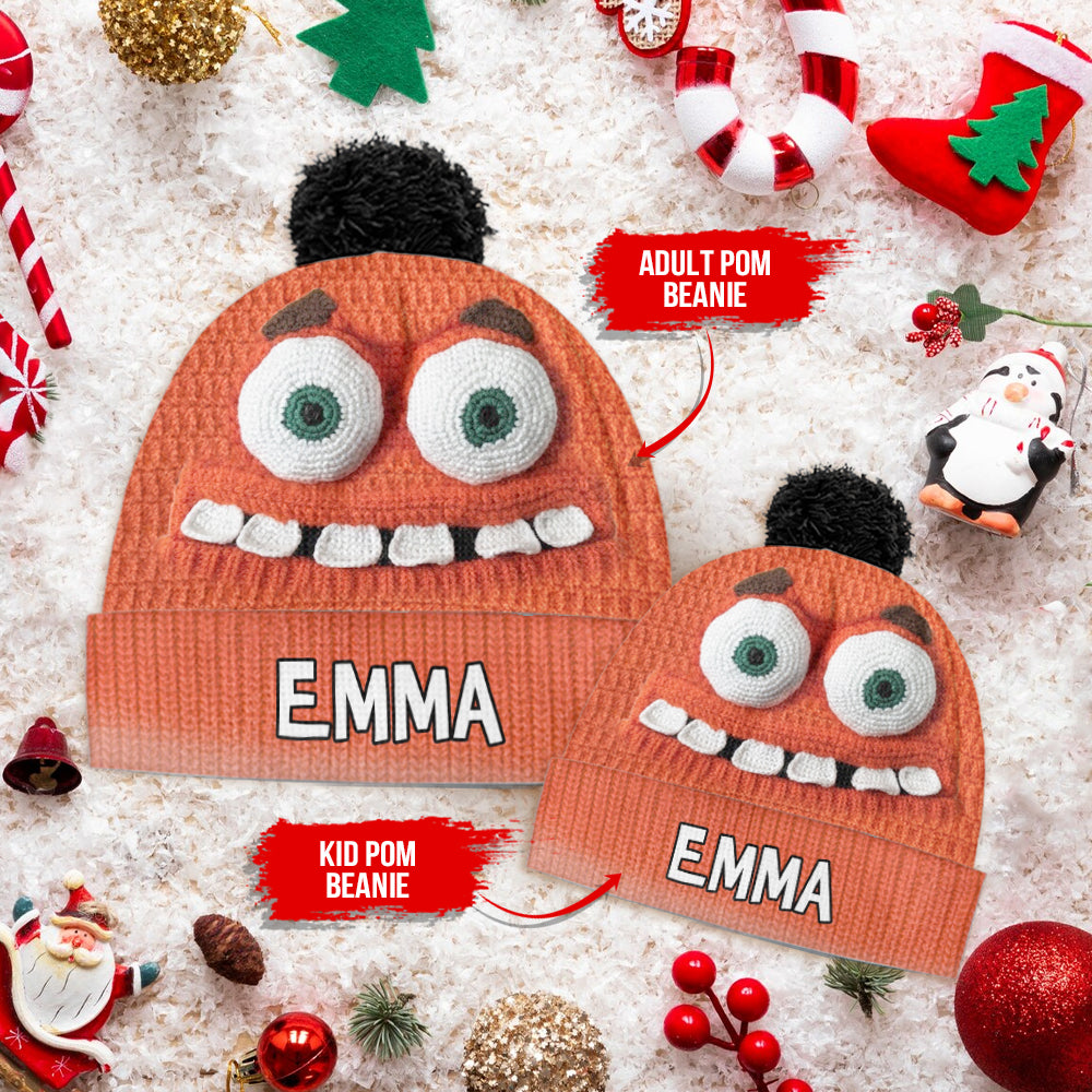 Inside Emotional Characters - Personalized Beanie Hat