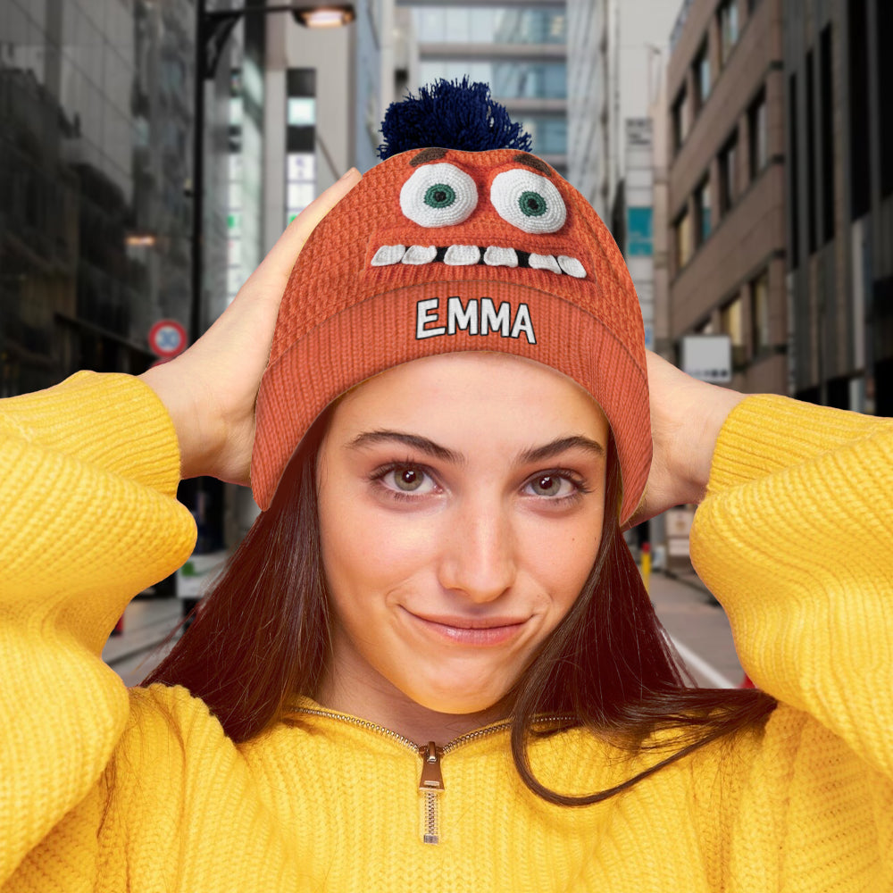 Inside Emotional Characters - Personalized Beanie Hat