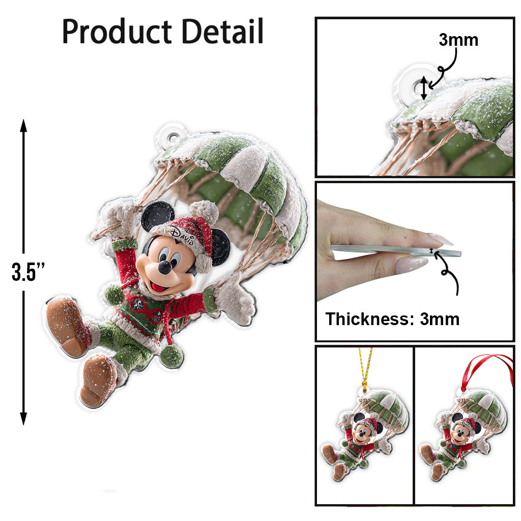 Magical Christmas - Personalized Mouse Ornament