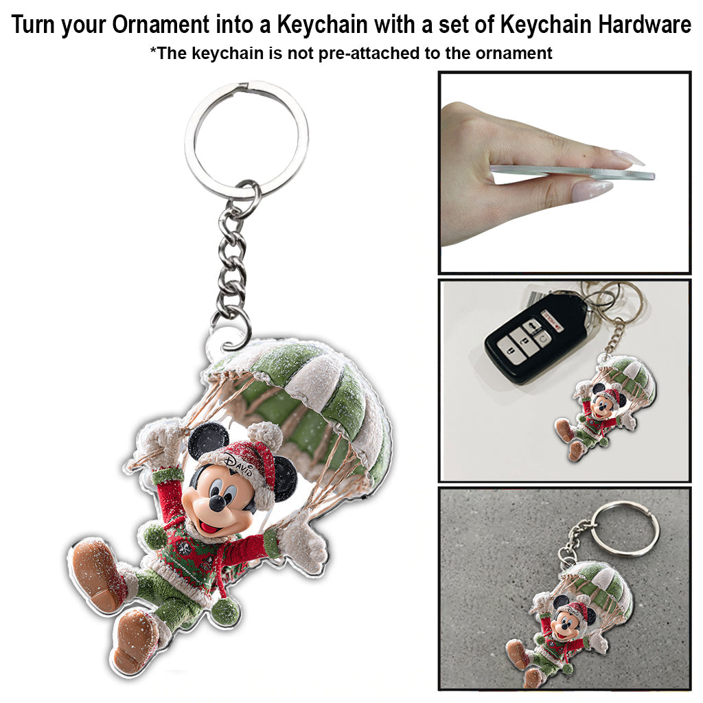 Magical Christmas - Personalized Mouse Ornament