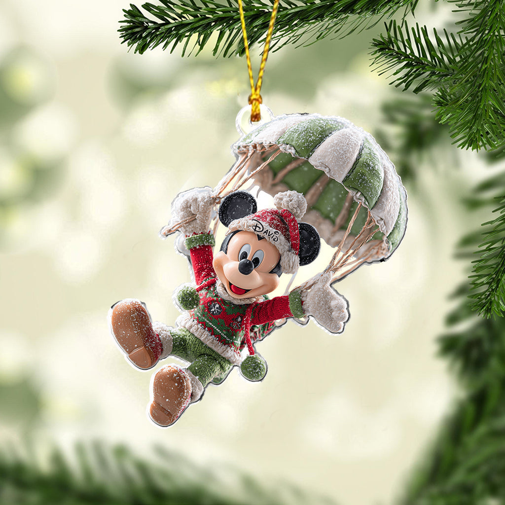 Magical Christmas - Personalized Mouse Ornament