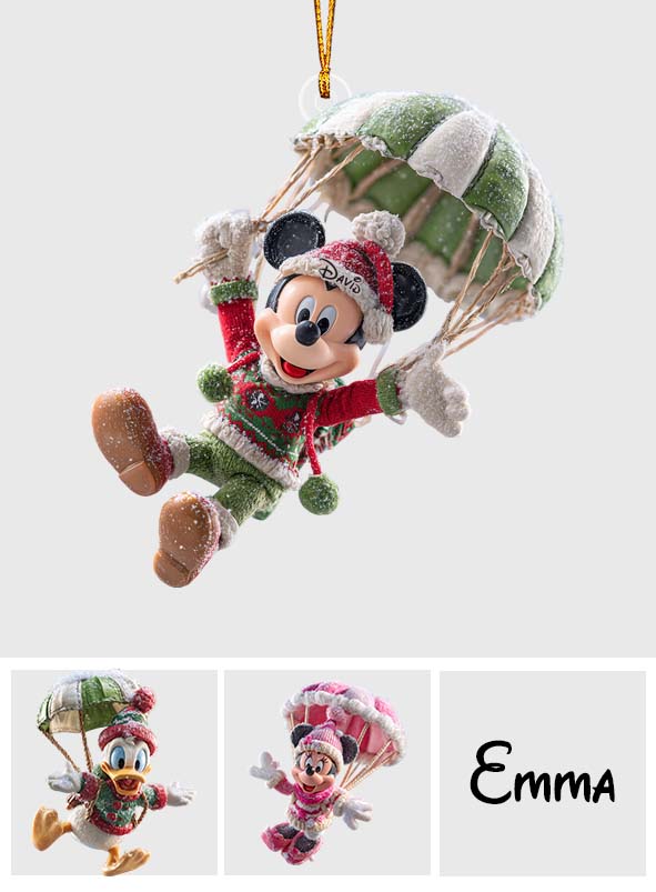 Magical Christmas - Personalized Mouse Ornament