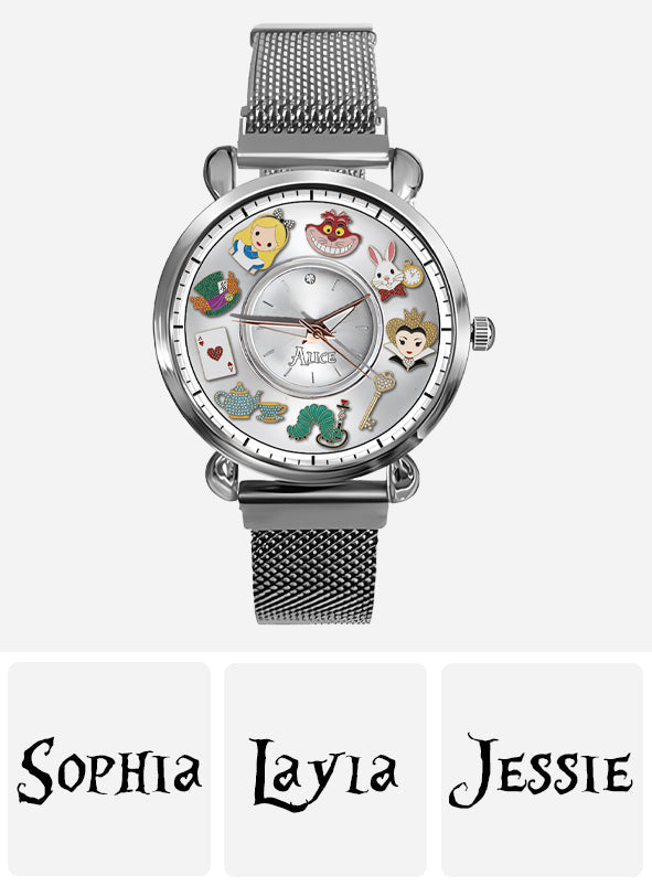 Wonderland - Personalized Women Hand Watch