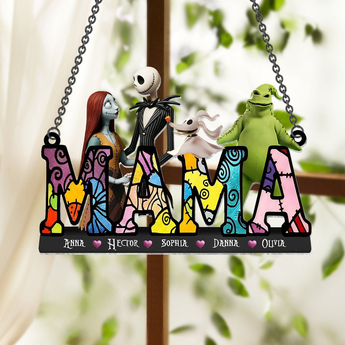 Mother Of Nighmare - Personalized Nightmare Window Hanging Suncatcher Ornament