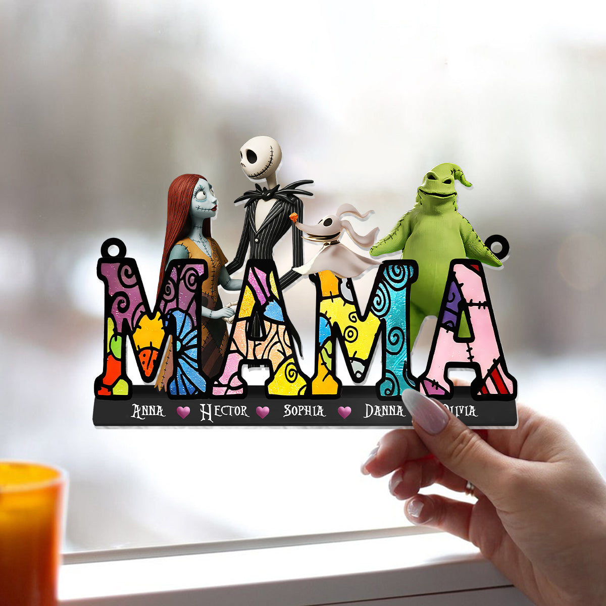 Mother Of Nighmare - Personalized Nightmare Window Hanging Suncatcher Ornament