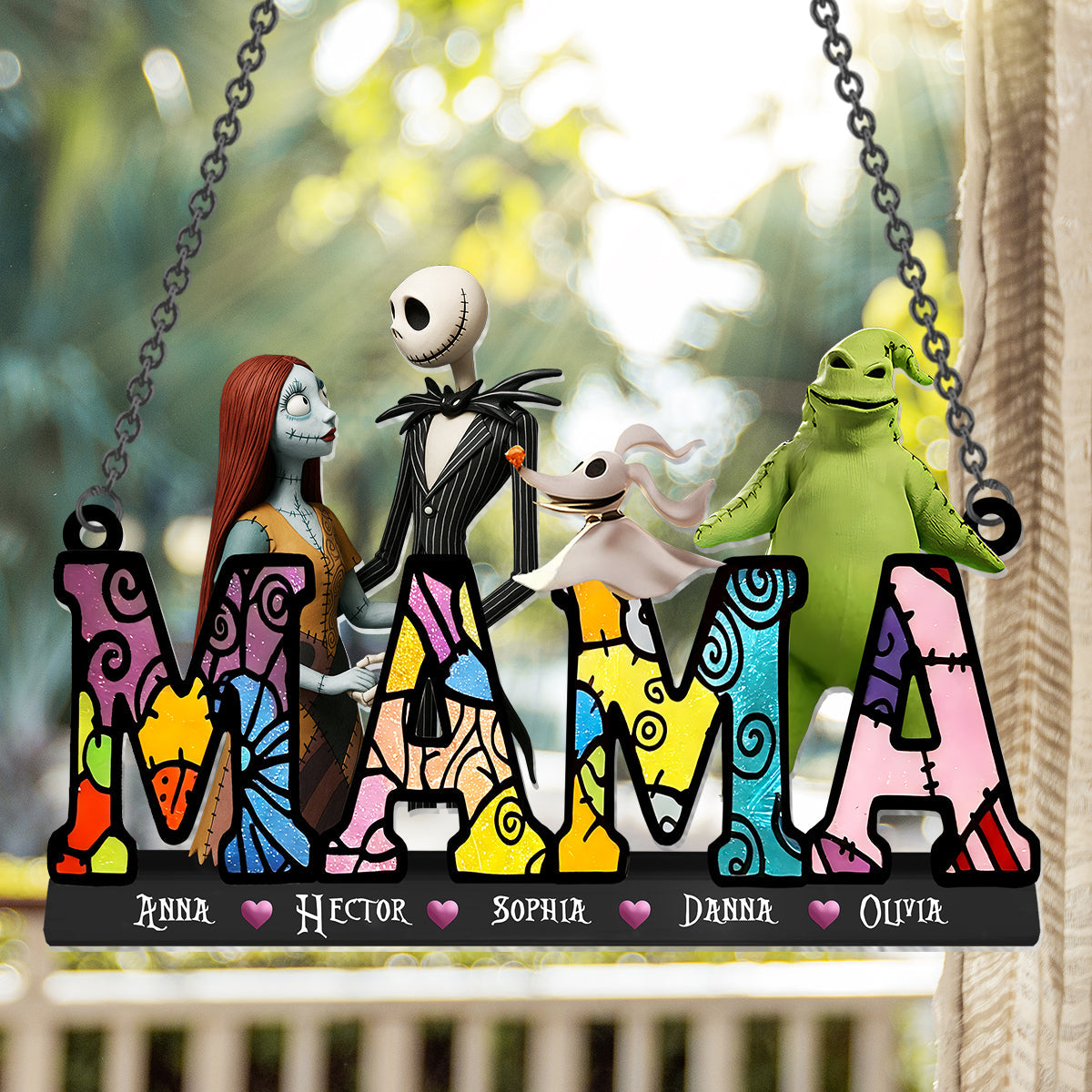 Mother Of Nighmare - Personalized Nightmare Window Hanging Suncatcher Ornament