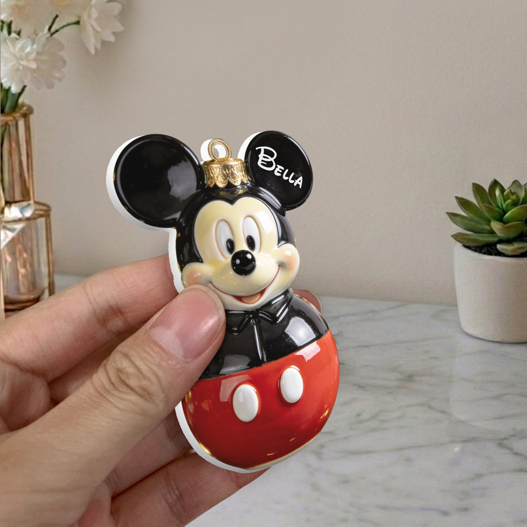 Magical Friends - Personalized Mouse Premium 3D Ornament