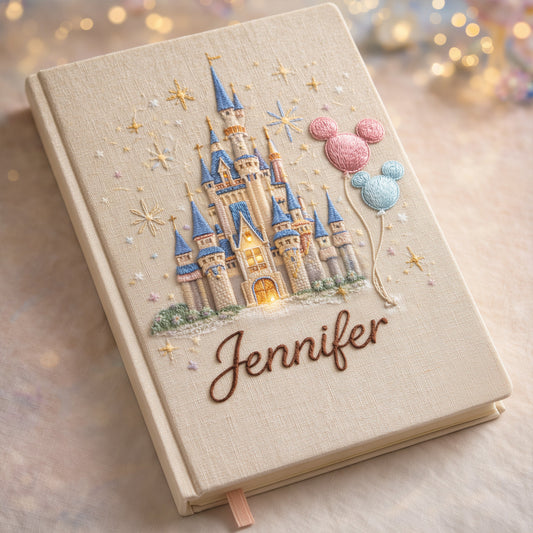Magical Moments - Personalized Mouse Leather Journal