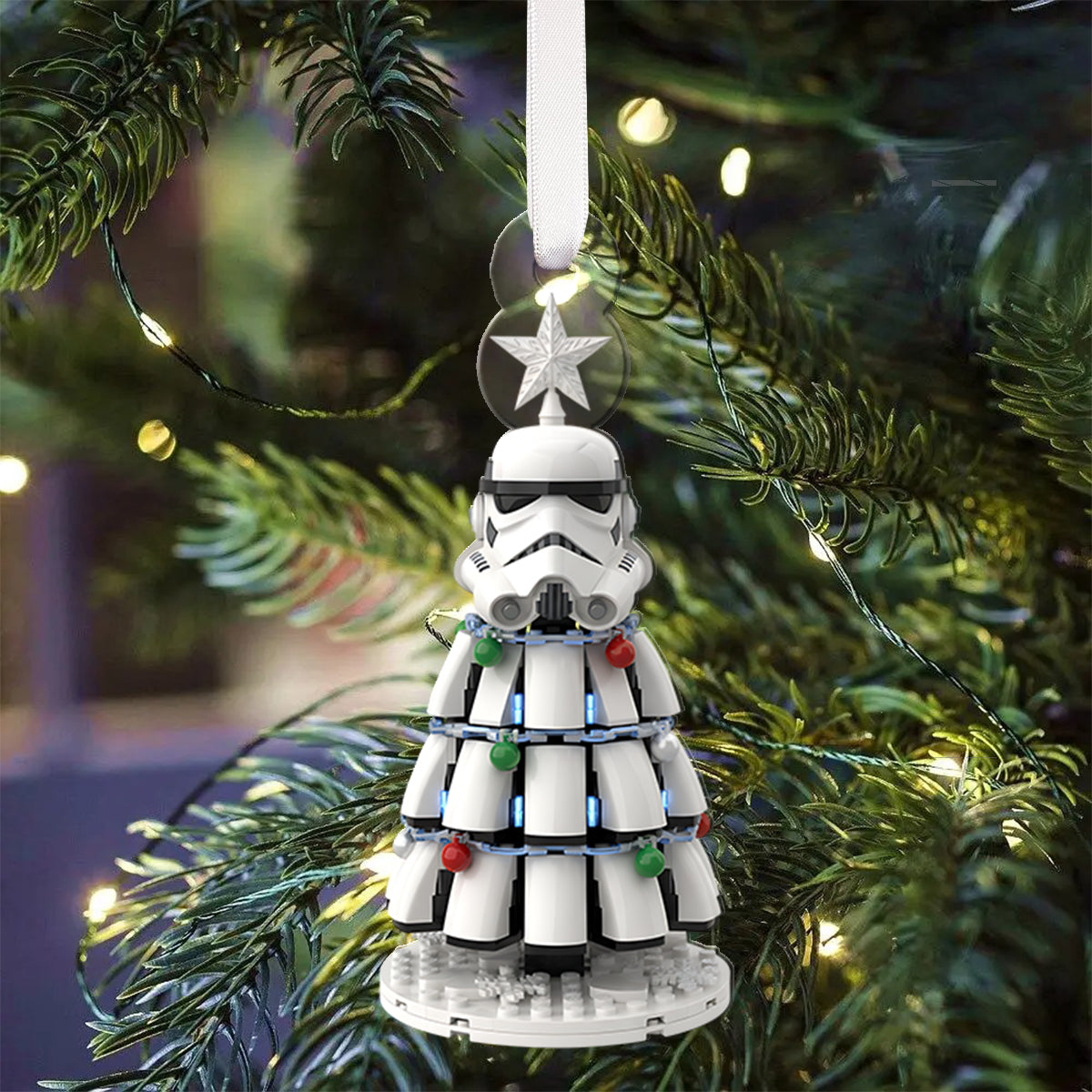 The Force Be With You - Personalized The Force Folded Advent Calendar With Ornaments