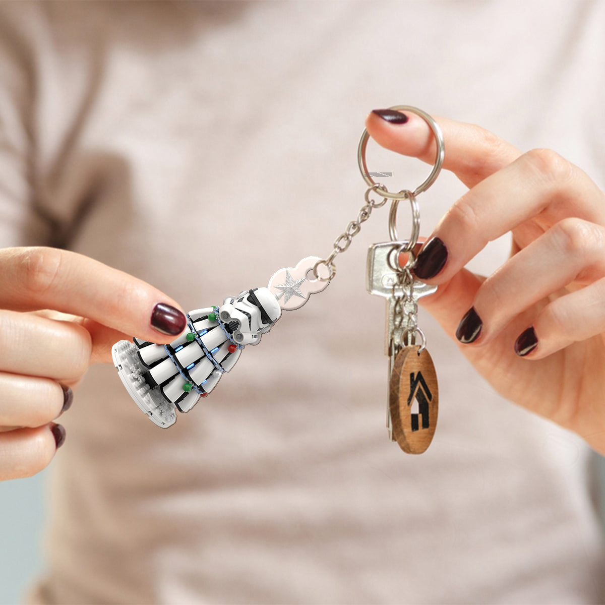 The Force Be With You - Personalized The Force Folded Advent Calendar With Ornaments