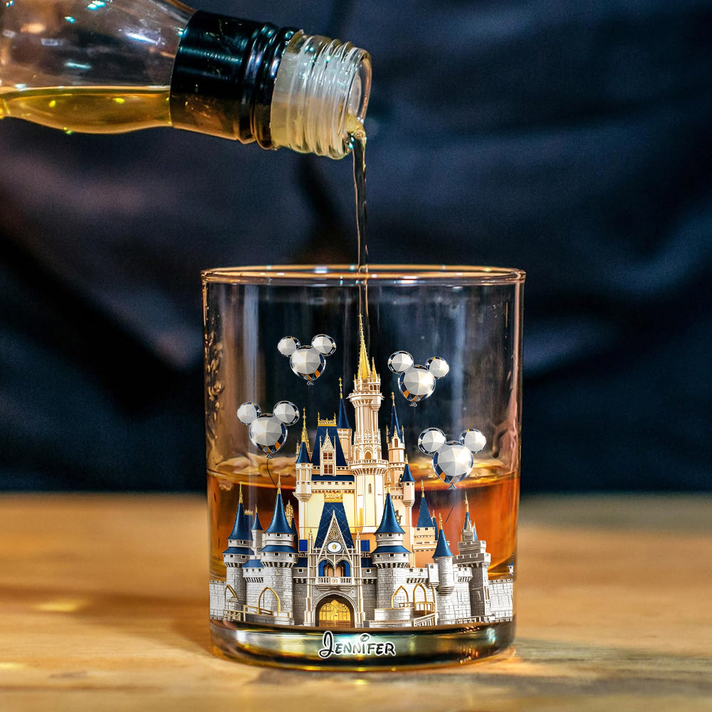 The Magical Castle - Personalized Mouse Whiskey Decanter Set