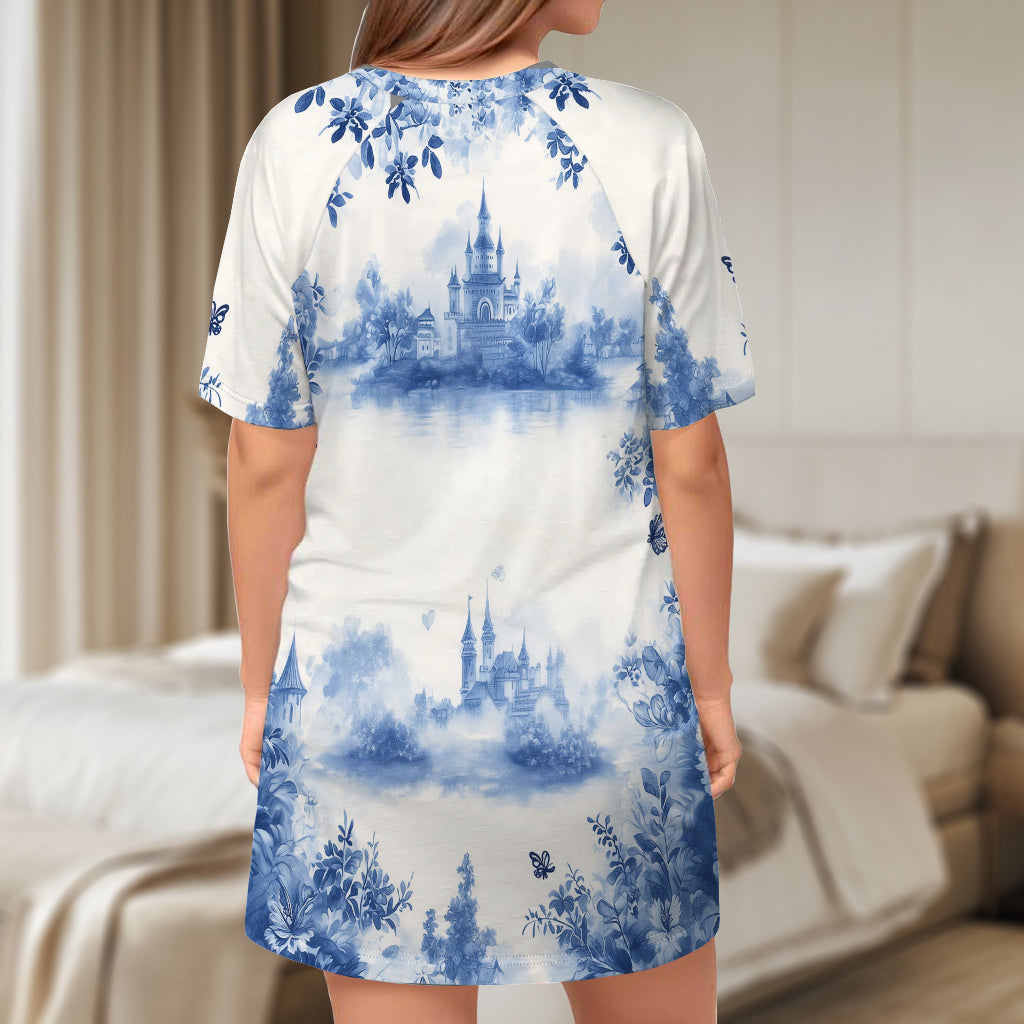 Magic Grandma - Personalized Mouse Sleep T-shirt Dress