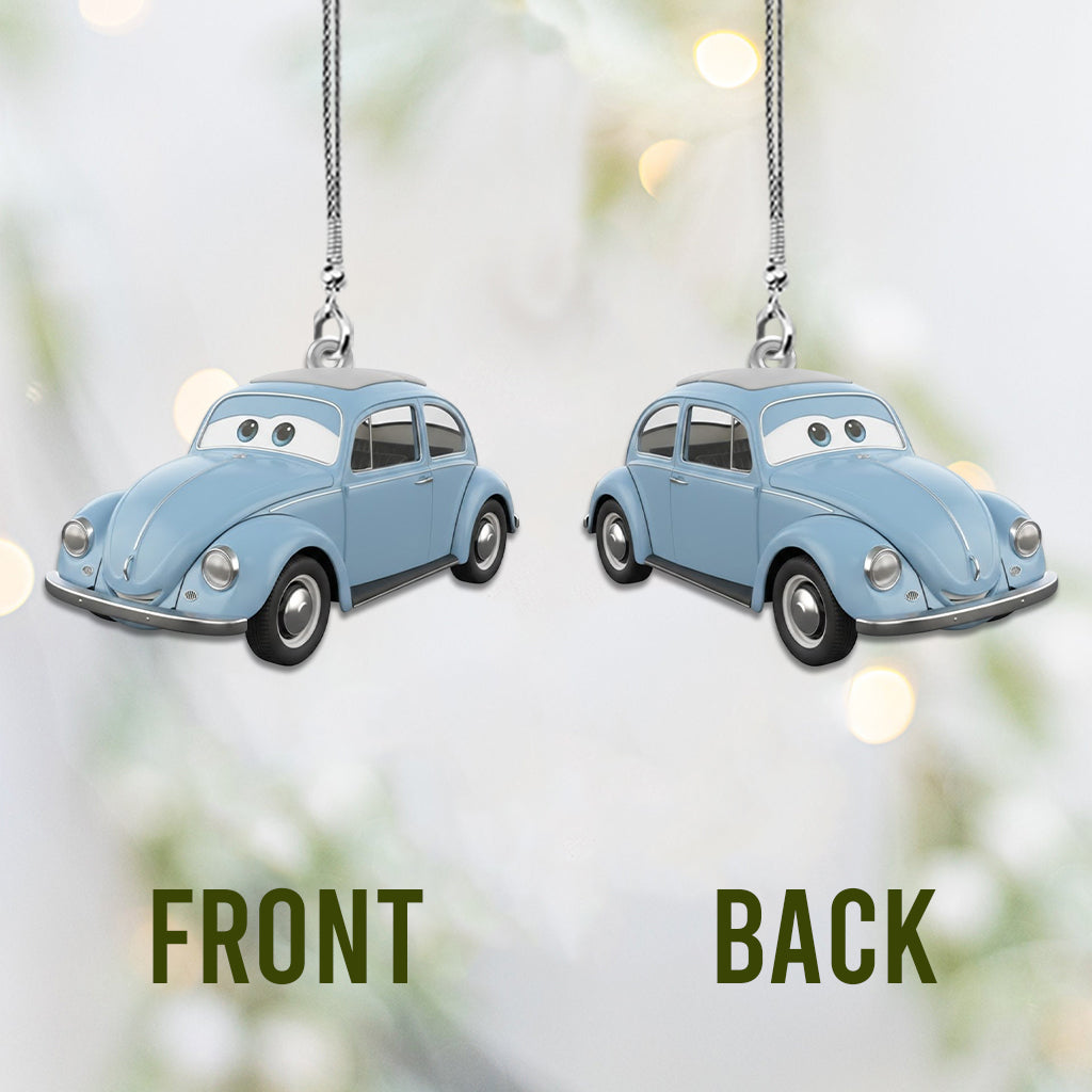 Custom Cartoonish Vehicle From Photo - Personalized Car Lover Car Ornament
