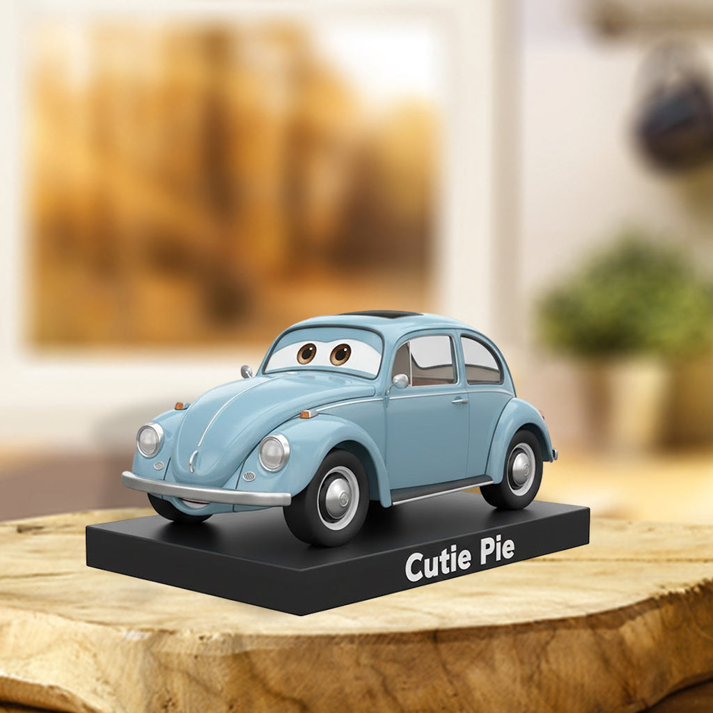 Custom Cartoonish Vehicle From Photo - Personalized Car Lover Custom Shaped Acrylic Plaque