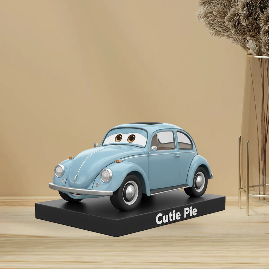Custom Cartoonish Vehicle From Photo - Personalized Car Lover Custom Shaped Acrylic Plaque