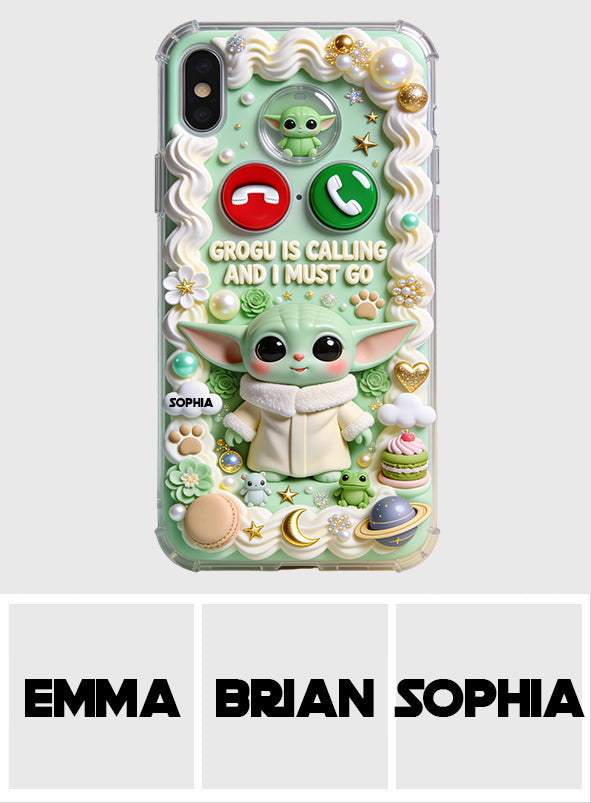 Baby Is Calling - Personalized The Force Full Print Phone Case