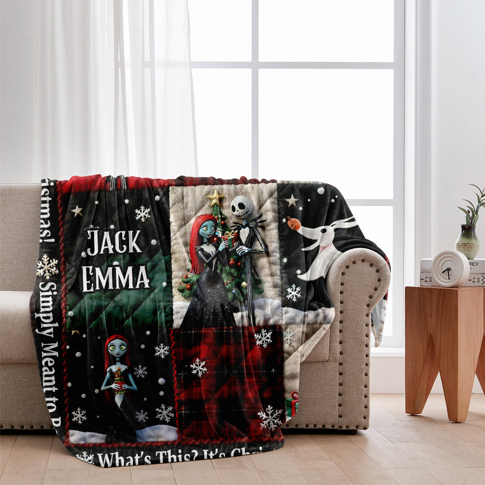 Merry Christmas - Personalized Nightmare Blanket