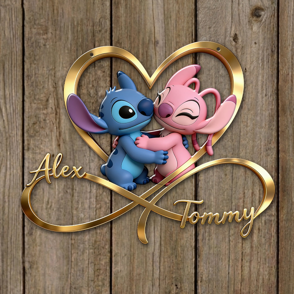 You & Me We Got This - Personalized Ohana 3D Printed Cut Metal Sign