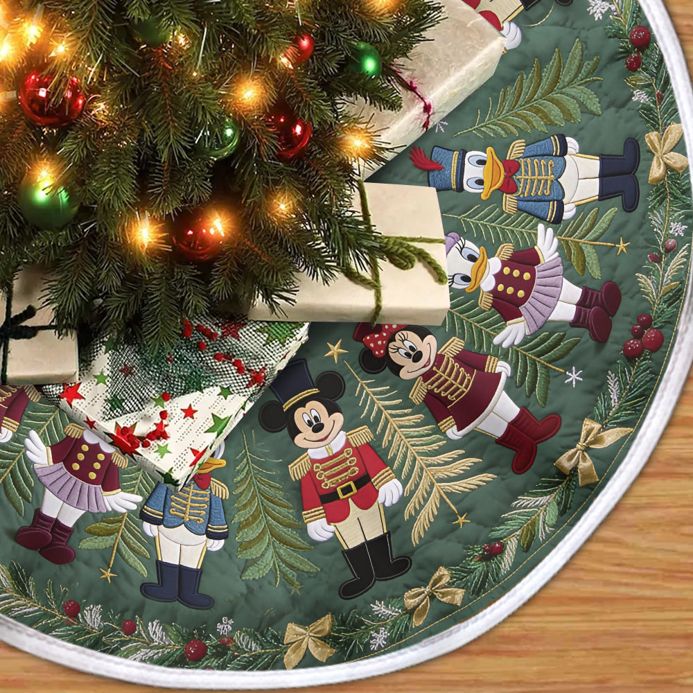 Merry Christmas - Personalized Mouse Tree Skirt