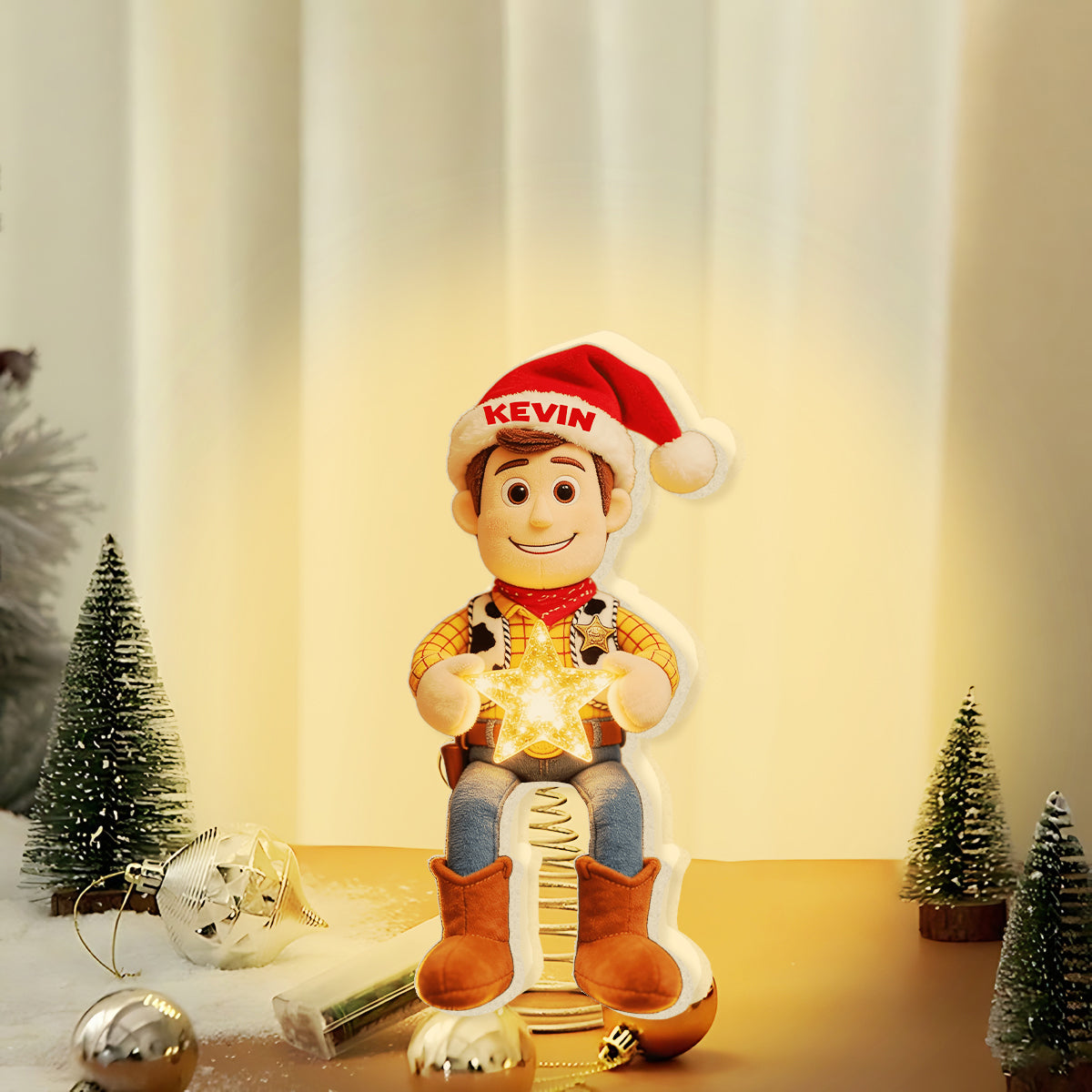 Christmas Story - Personalized Movie For Kids LED Light Tree Topper