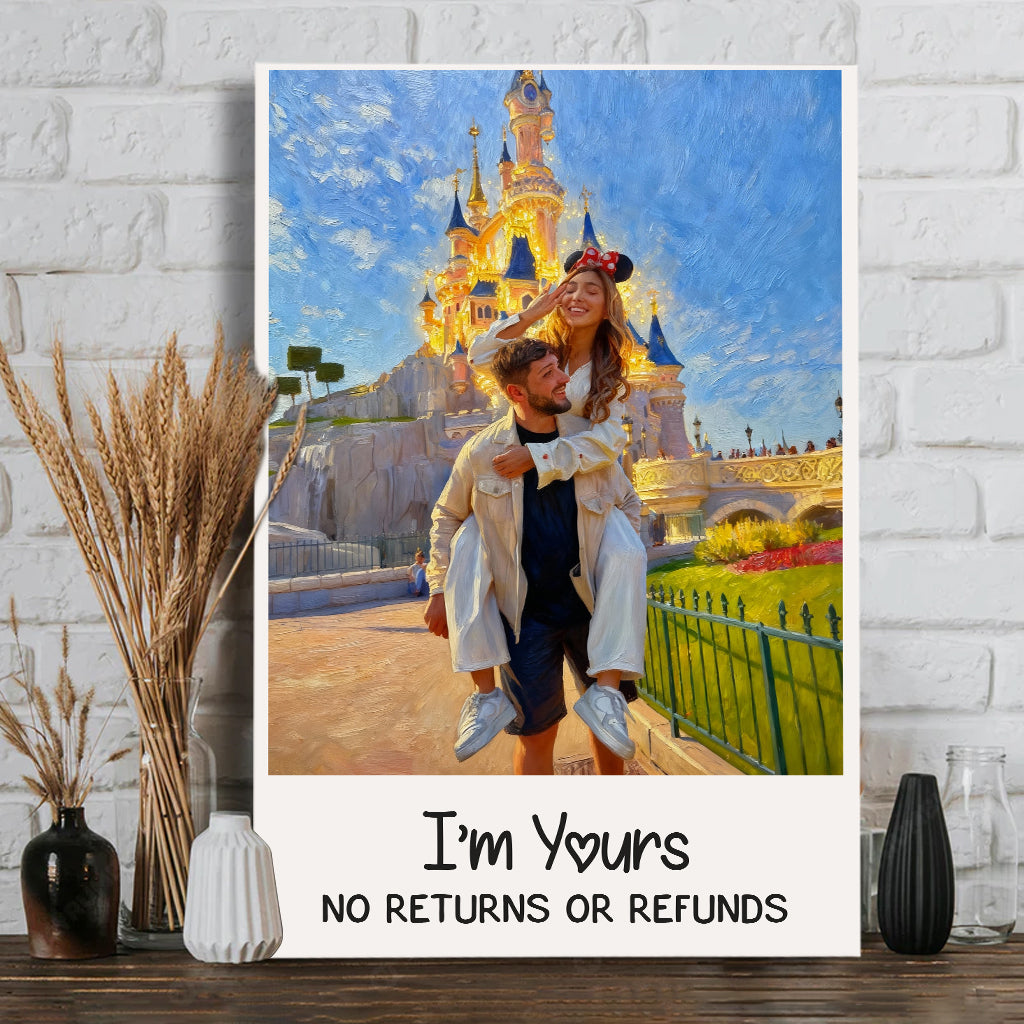 I'm Yours - Personalized Couple Canvas And Poster