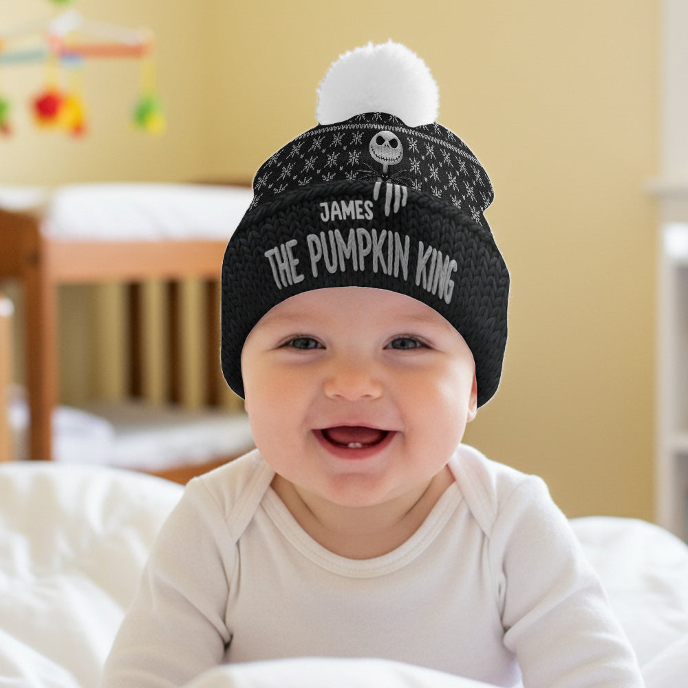From Our First Kiss Till Our Last Breath - Personalized Nightmare Beanie Hat
