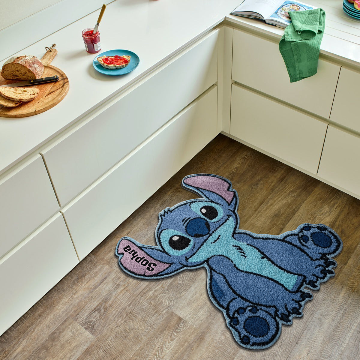 Ohana Means Family - Personalized Ohana Non-Slip Tufted Rug