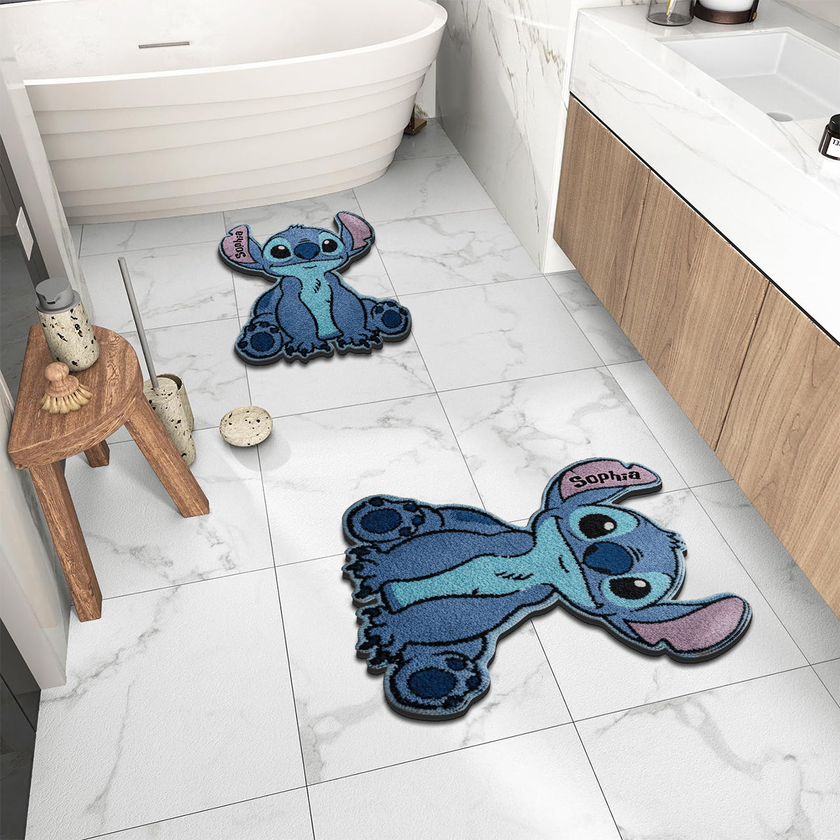 Ohana Means Family - Personalized Ohana Non-Slip Tufted Rug