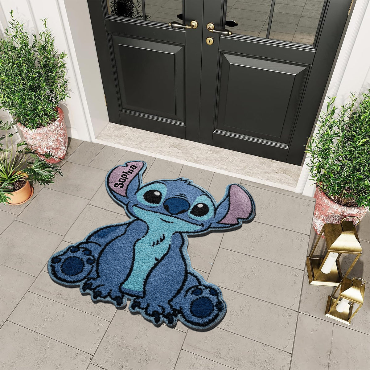 Ohana Means Family - Personalized Ohana Non-Slip Tufted Rug