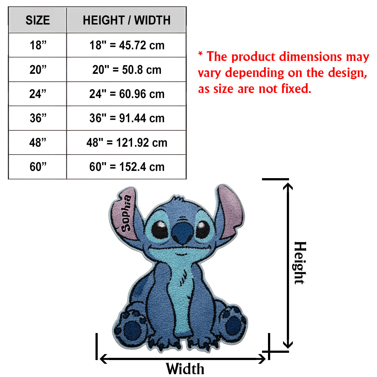 Ohana Means Family - Personalized Ohana Non-Slip Tufted Rug