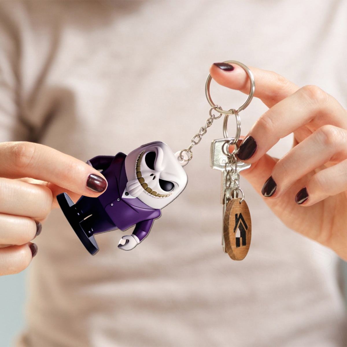 Dark Christmas - Personalized Nightmare Folded Advent Calendar With Ornaments