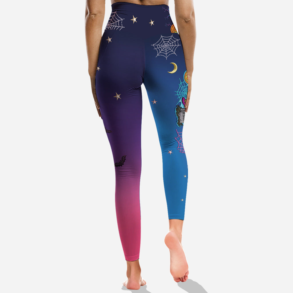 Not So Scary Haloween - Personalized Mouse Hoodie and Leggings