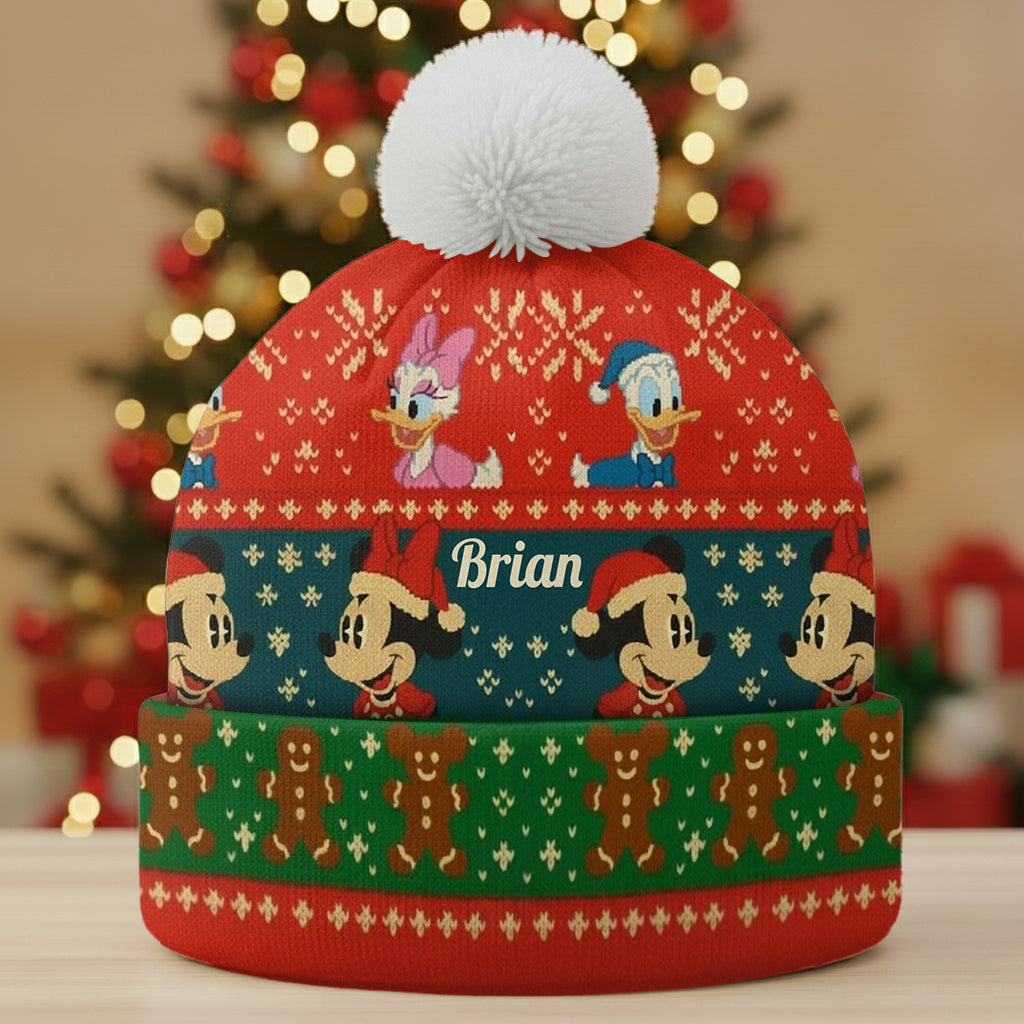 Cartoon Magical Mouse Characters - Personalized Mouse Beanie Hat