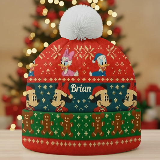 Cartoon Magical Mouse Characters - Personalized Mouse Beanie Hat