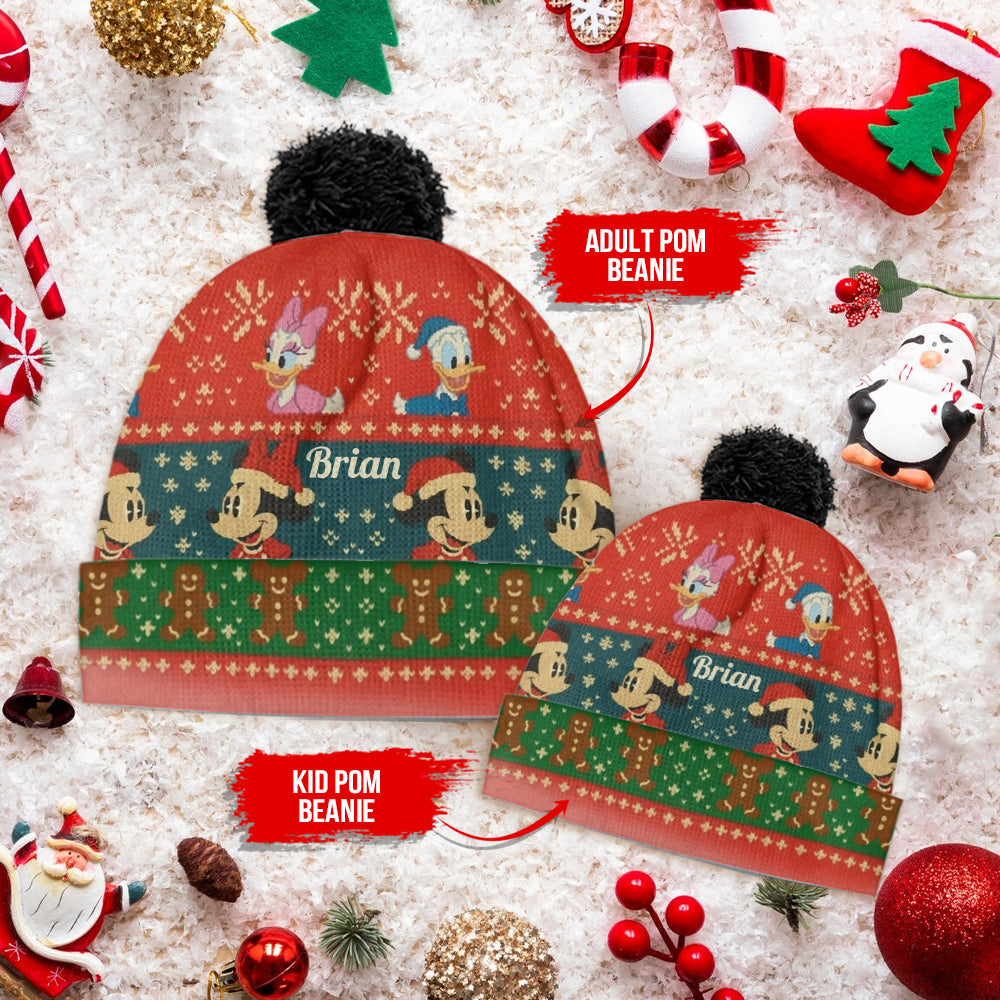 Cartoon Magical Mouse Characters - Personalized Mouse Beanie Hat