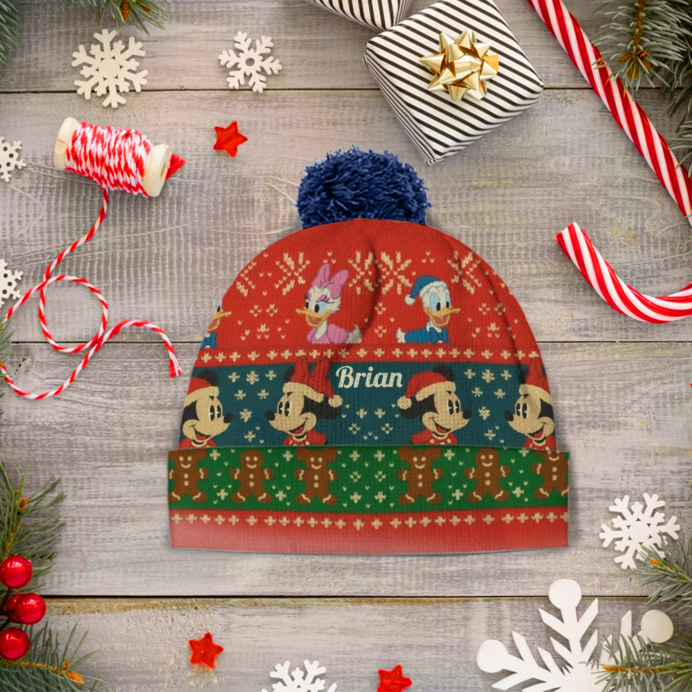 Cartoon Magical Mouse Characters - Personalized Mouse Beanie Hat