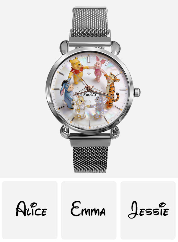 Friends - Personalized Yellow Bear Women Hand Watch