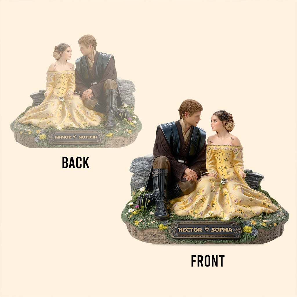 Together, You & I Can Rule The Galaxy - Personalized The Force Custom Shaped Acrylic Plaque