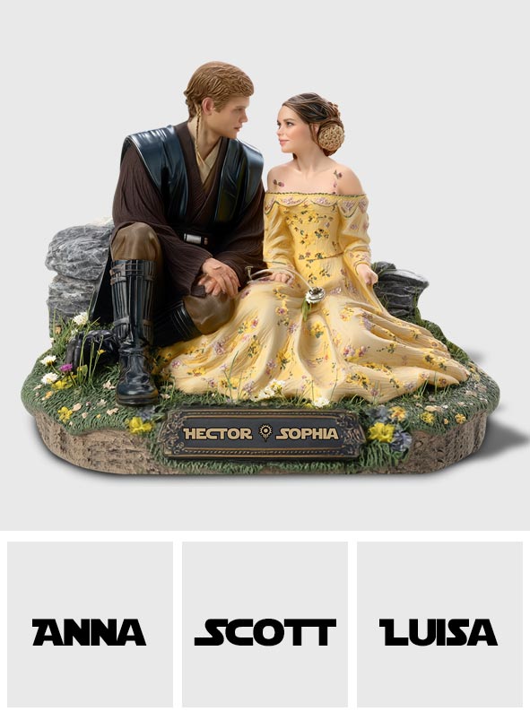 Together, You & I Can Rule The Galaxy - Personalized The Force Custom Shaped Acrylic Plaque