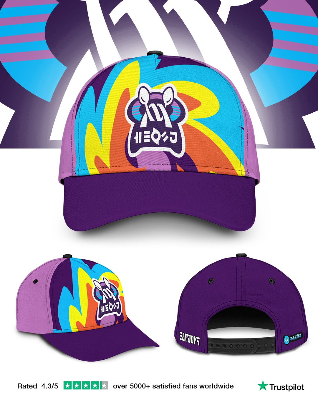 Gym Leader Monster Trainer Classic Cap 0823