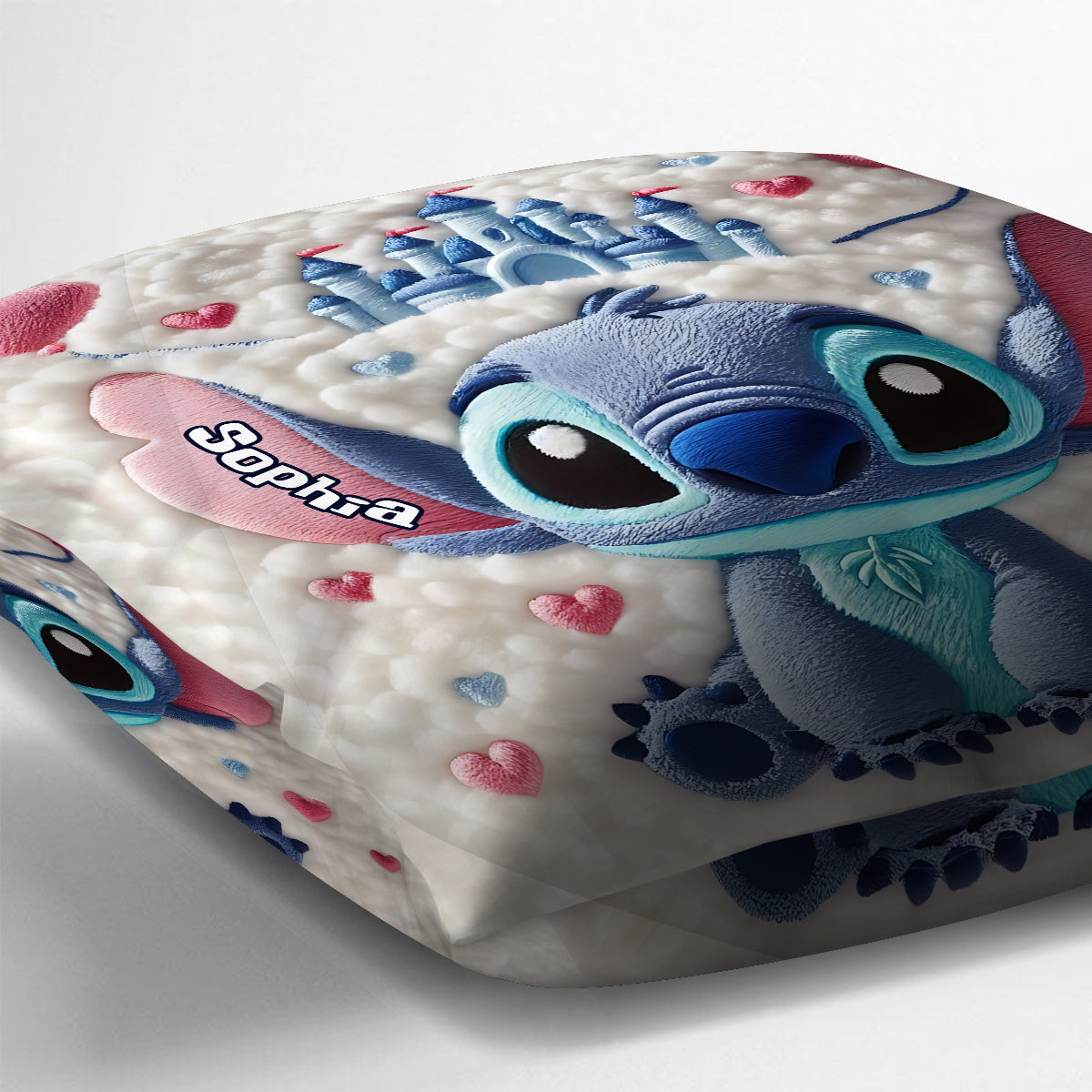 Magical Xmas - Personalized Mouse Throw Pillow