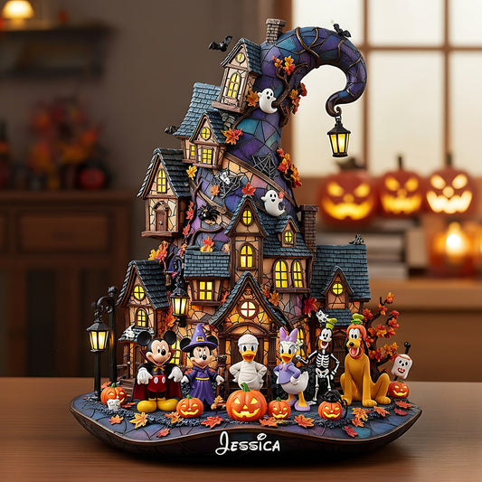 Magical Halloween - Personalized Mouse Custom Shaped Acrylic Plaque
