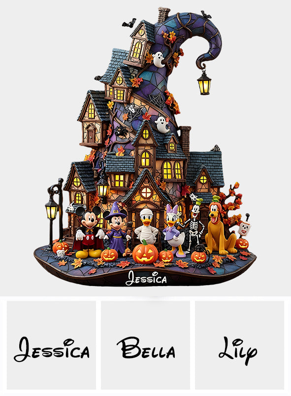 Magical Halloween - Personalized Mouse Custom Shaped Acrylic Plaque