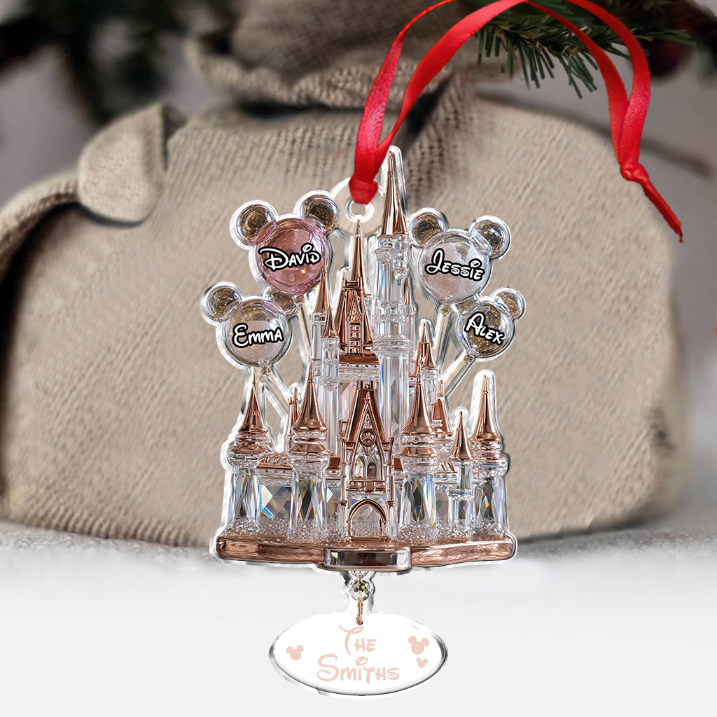 Magical Castle - Personalized Mouse Ornament
