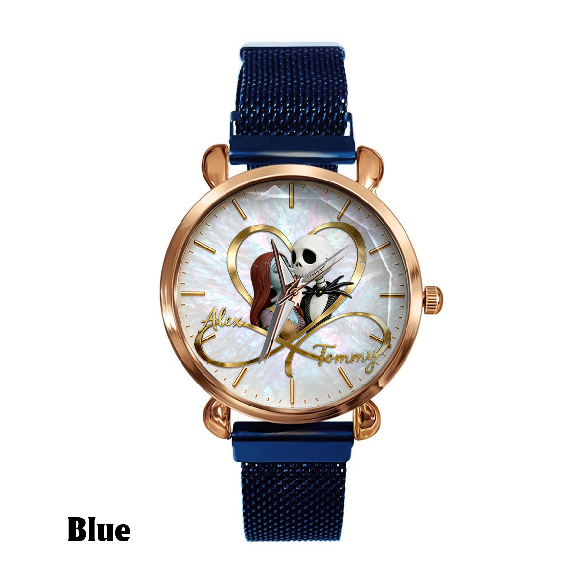 Love You Infinite - Personalized Nightmare Women Hand Watch