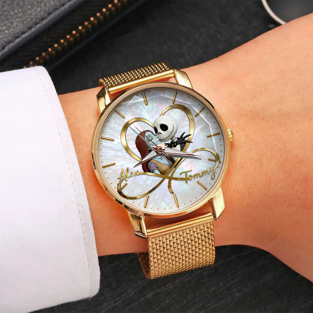 Love You Infinite - Personalized Nightmare Women Hand Watch