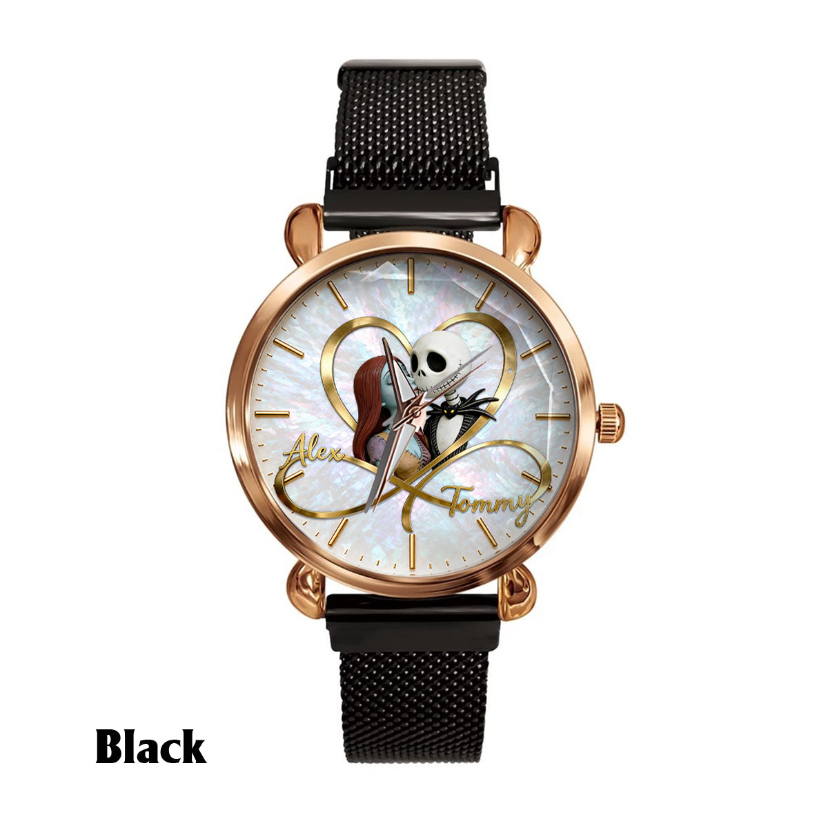 Love You Infinite - Personalized Nightmare Women Hand Watch