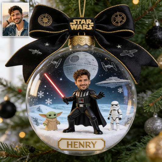 The Force Christmas Gift - Personalized The Force Ornament