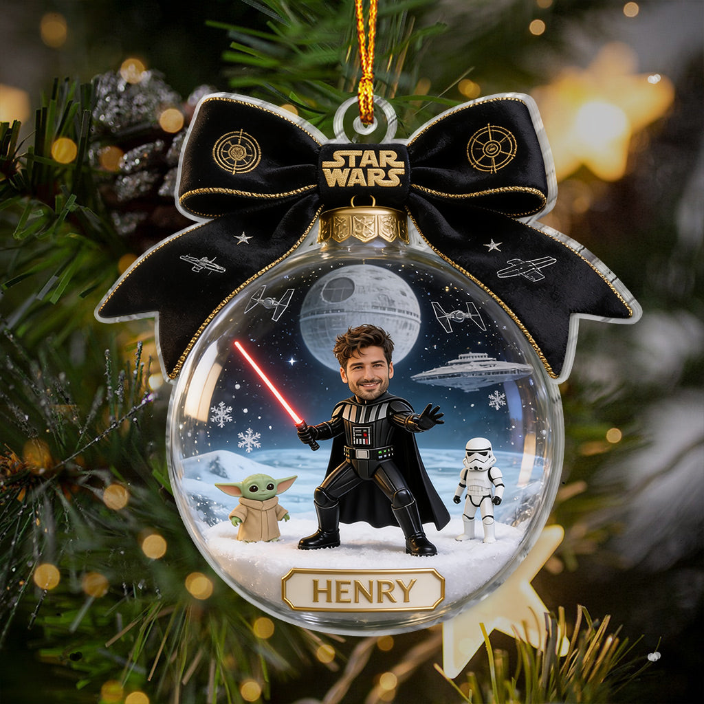 The Force Christmas Gift - Personalized The Force Ornament