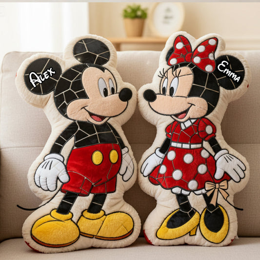 You & Me We Got This - Personalized Mouse Shaped Pillow